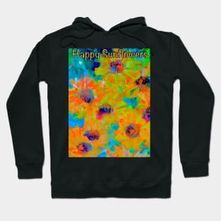 Happy Sunflowers Hoodie